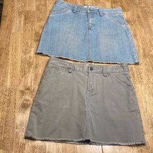 Like new vintage (2) Gap skirts